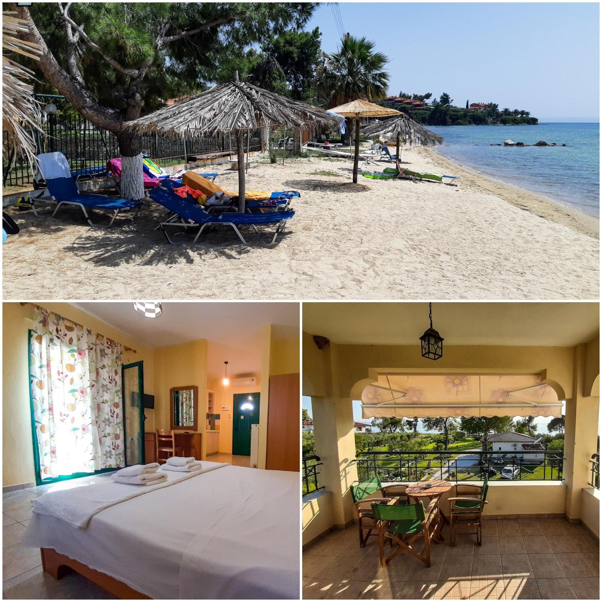 Sapfo Beach Studios Nikiti  Buitenkant foto