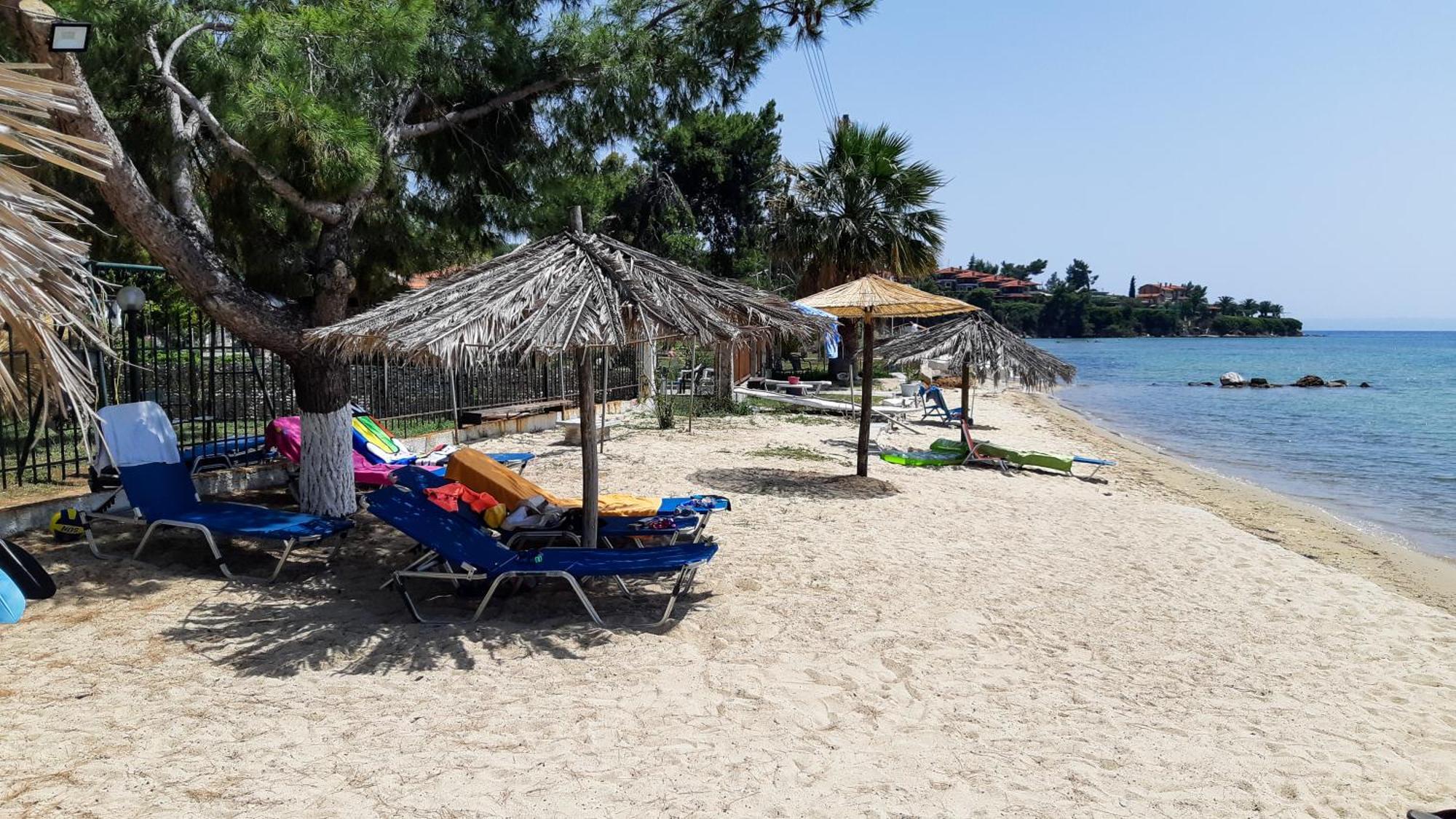 Sapfo Beach Studios Nikiti  Buitenkant foto